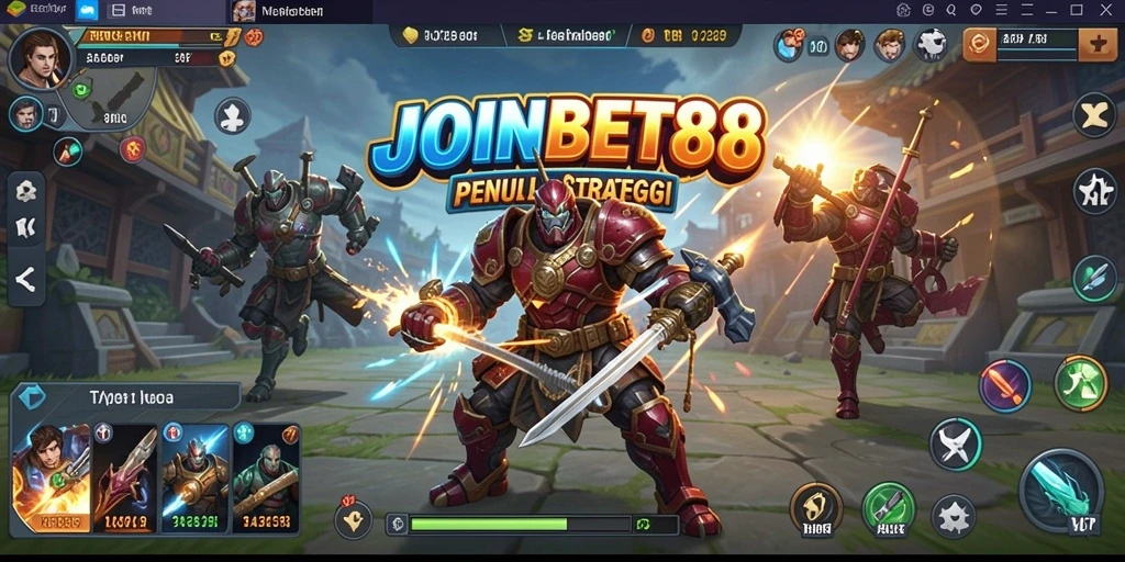 Tampilan permainan JOINBET88 yang seru dan penuh aksi.