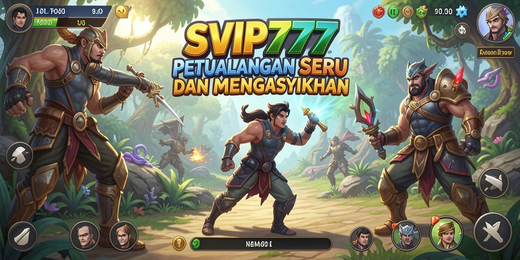 Tampilan dinamis dari gameplay SVIP777 dalam dunia petualangan yang menarik.